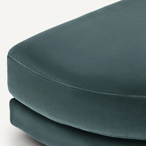 Modulaire voetensteun in fluweel, TIBERIO