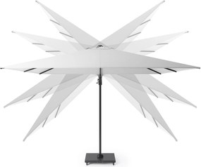 Platinum Challenger zweefparasol T2 300 cm x 300 cm glow taupe