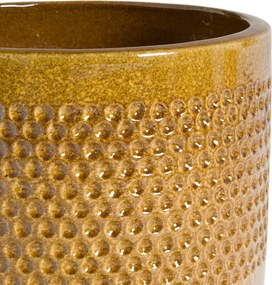 Bloempot in aardewerk met emailØ48 cm, Lullya