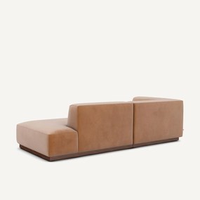 Linkse hoekbank in fluweel, Jacopo