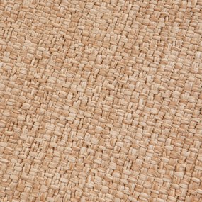 Rond vloerkleed met jute-effect voor binnen en buiten, ESSENY