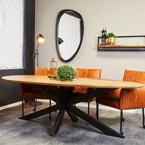 Starfurn Arlington Eettafel Mangohout 240 Cm - 240 X 110cm.