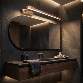 Badkamer LED-wandlamp SWE039-1W 80cm BRUSH COPPER