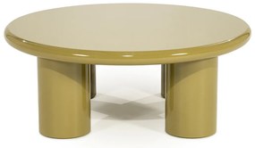 Ronde Salontafel Large Groen - 80 X 80cm.
