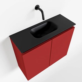 Mondiaz Ture 60cm toiletmeubel fire met wastafel urban midden geen kraangat