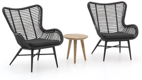 Intenso Rovello/ROUGH-K 40cm lounge balkonset 3-delig