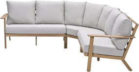 Garden Impressions Ariane loungeset 3-delig - light teak look