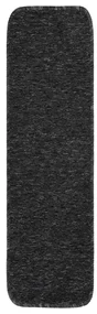 vidaXL Trapmatten 15 st anti-slip rechthoekig 75x20 cm antracietkleur
