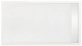 Xenz Easy Tray douchevloer - 170x90x5cm - acryl - zonder gootcover - wit 6956-01