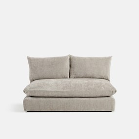 Malo modulaire 2-zits bank met textuurfluweel