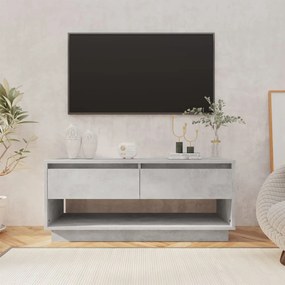 vidaXL Tv-meubel 102x41x44 cm spaanplaat betongrijs