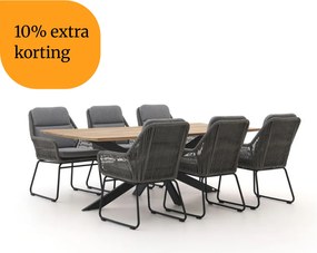 + 10% kassakorting | Diningset Intenso | 6 personen | Tuinset teakhout | 7-delig | Kees Smit Tuinmeubelen