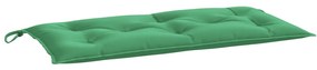 vidaXL Tuinbankkussen 100x50x7 cm stof groen