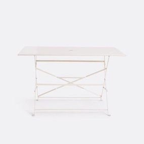 Rechthoekige plooibare tafel, metaal, Ozevan