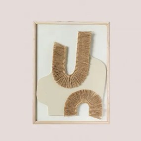 Decoratief Schilderij (30x40 Cm) Diara Houtbruin - Sklum