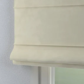 Dekoria Kant en Klaar Vouwgordijn Capri, oud wit