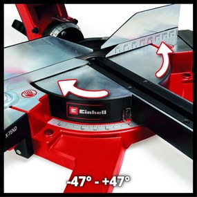 Einhell TE-SM 36/10 L Li Solo - Accu Radiaal-, Afkort-/Verstekzaag -Ø254 mm - Power X-Change