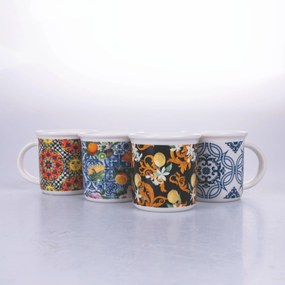 Set van 4 koffiekopjes Italian Beauty | Villa D'Este Home Tivoli
