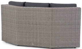 Dining Loungeset 5 personen Wicker Grijs  Garden Collections New Castle