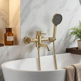 Badmengkraan Rea Lungo Stripe Gold Brush