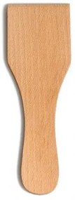 Spateltje, gourmetspatel, beukenhout, 13 cm