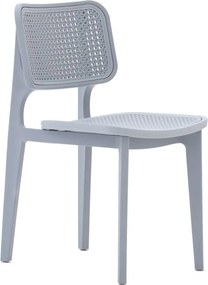 Dining tuinstoel | Forza  Xitta | Kunststof | Blauw | Kees Smit Tuinmeubelen