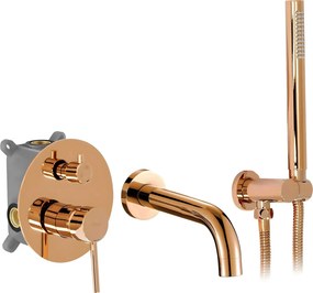 Inbouw badmengkraan Rea Lungo Copper + BOX