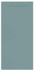 Allibert Luna douchebak Mat Groen Korstmos 180x80x2.9cm 247626