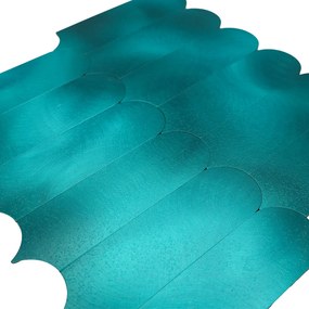 Zelfklevende Mozaïektegels Metaal | Arch Turquoise | 28,8×29,8 cm | Keuken, Bad &amp; WC