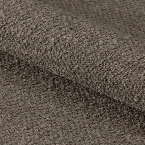 Eiken Eetkamerstoel Taupe Boucle Stof