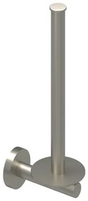 IVY Reserverolhouder - wand model - 2 rollen - Geborsteld nickel PVD 6500403