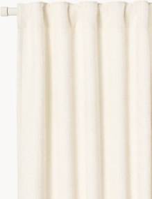 Ondoorzichtig multi-band gordijnen Karlin, 2-delig, B 135 cm