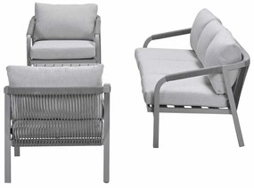 Garden Impressions Tarera loungeset 4-delig - taupe