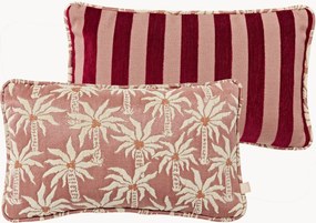 Handgemaakte outdoor dubbelzijdig kussen Laura & Jackie