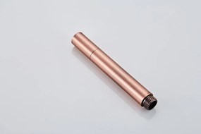 Saniclear Copper opbouw regendouche 30cm met thermostaatkraan en staafhanddouche koperkleurig
