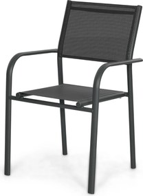 Tuinstoel Aluminium Zand/Beige Presto Brentino