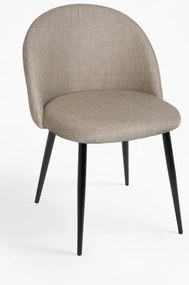 Stoel Black Vint Stof