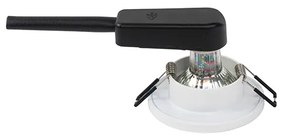 Set van 6 Moderne badkamer inbouwspot wit - Shed