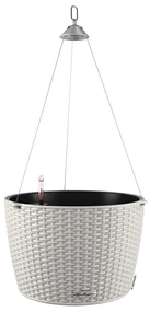 LECHUZA Plantenbak NIDO Cottage 35 ALL-IN-ONE lichtgrijs