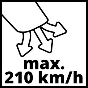 Einhell GP-LB 36/210 Li E Accu Bladblazer Koolborstelloos