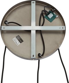 Design hanglamp gun metal 3-lichts - Ard