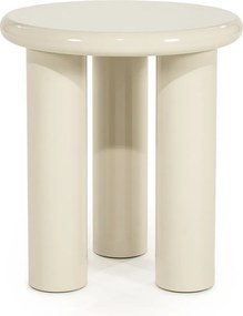 Ronde Salontafel Small Beige - 45 X 45cm.