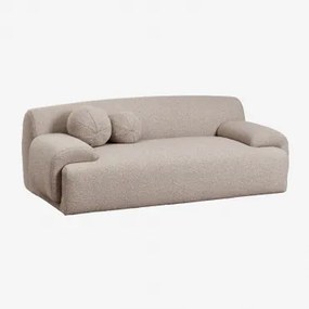 2-zits Bank Shirina Bekleed Moka Bruine Bouclé Stof - Sklum