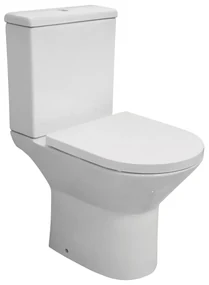 Eastbrook Croxley randloze toiletpot met vortex spoeling wit glans