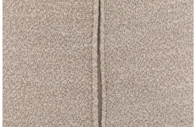 Goossens Eetkamerstoel Hera wit stof leuning, modern design