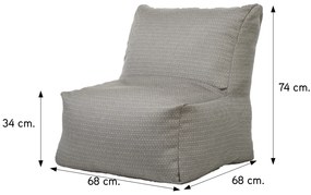 Laui lounge zitzak outdoor adult - Stone grey