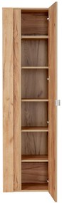 Comad Capri Oak 803A FSC kolomkast met een spiegel 170cm eiken