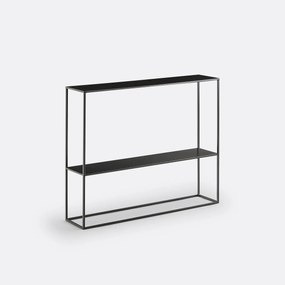 Stalen metalen wandtafel, dubbel blad, Miva