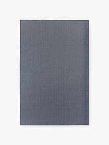 Indoor & outdoor dubbelzijdig vloerkleed Cort met zigzag patroon