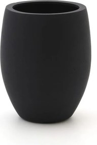 Bloempot Luca Lifestyle Grigio | Grijs Kunststof  | ø40cm | Geschikt voor buiten en binnen | Kees Smit Tuinmeubelen